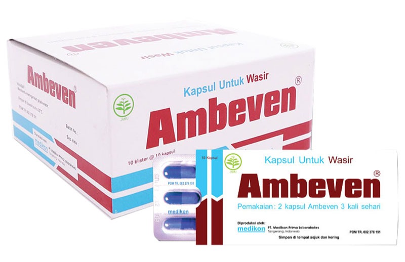  Ambeven Kapsul Pereda Wasir